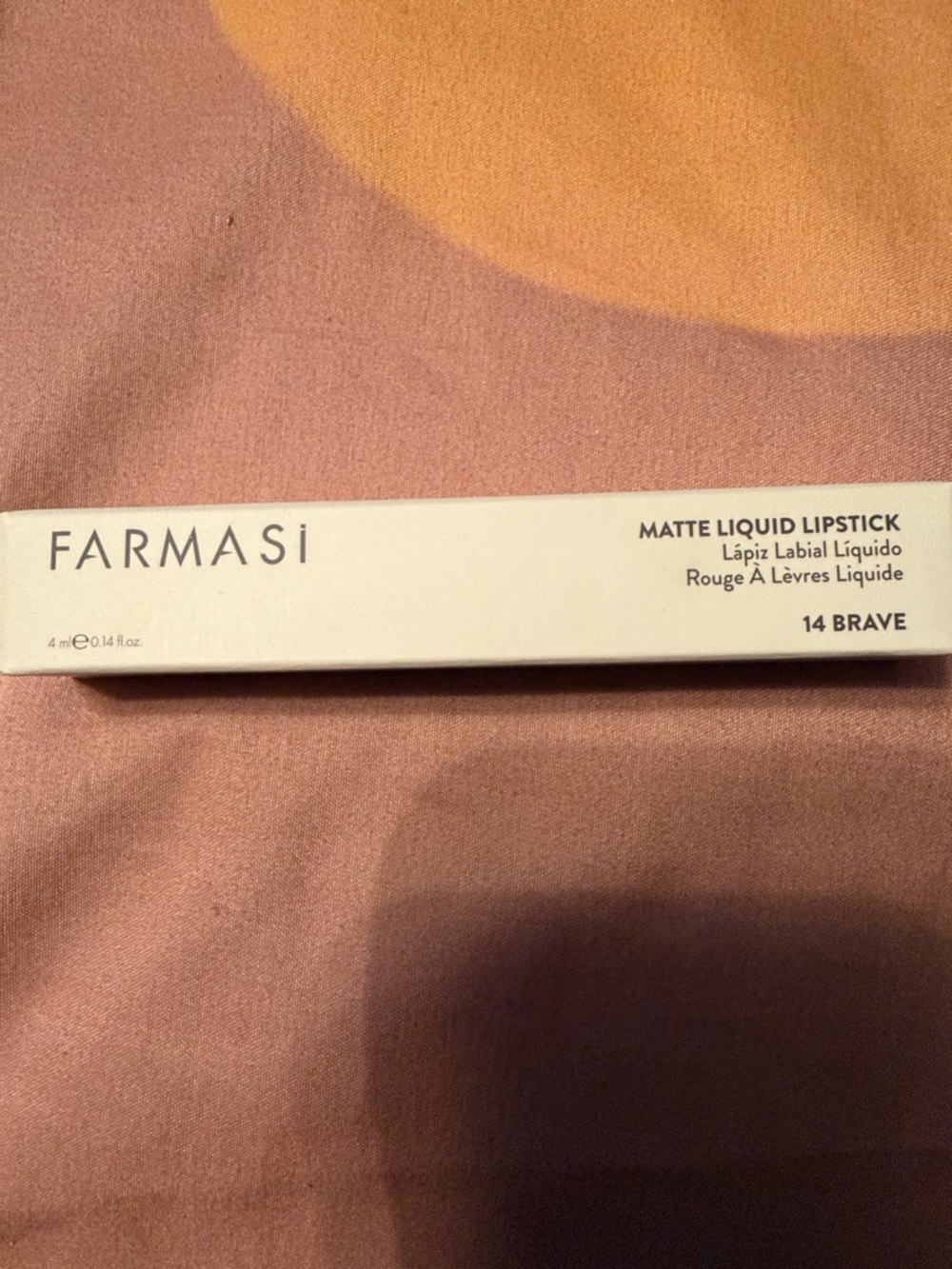 Farmasi Matte Liquid Lipstick 14 Brave – Nude Pink Tone